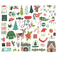 Simple Stories - Santa's Village Bits & Pieces 52/Pkg