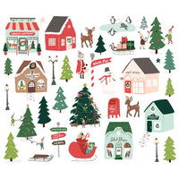 Simple Stories - Santa's Village North Pole Bits 35/Pkg