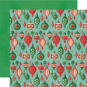 Simple Stories - Simple Vintage Holly Jolly Paper - Shiny Bright