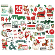 Simple Stories - Simple Vintage Holly Jolly Bits & Pieces 52/Pkg