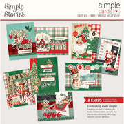 Simple Stories - Simple Vintage Holly Jolly Simple Cards Card Kit