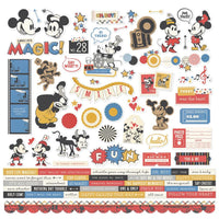 Simple Stories - Say Cheese Classic Mouse 12x12 Element Sticker Sheet