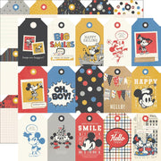 Simple Stories - Say Cheese Classic Mouse Paper - Tag Elements