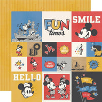 Simple Stories - Say Cheese Classic Mouse Paper - 2X2/4X4 Elements