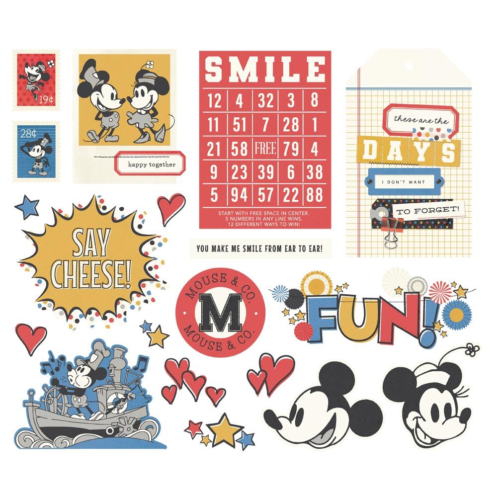 Simple Stories - Say Cheese Classic Mouse Big Bits 19/Pkg