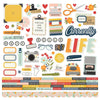 Simple Stories - For the Record 12x12 Cardstock Element Sticker Sheet