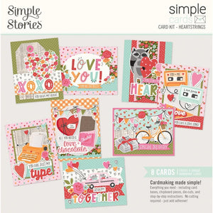 Simple Stories -  Simple Cards Card Kit - Heartstrings