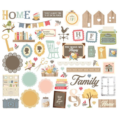 Simple Stories - Front Porch Bits & Pieces 56/Pkg