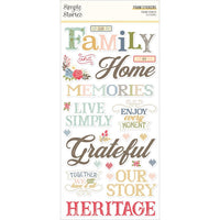 Simple Stories - Front Porch Foam Stickers 49/Pkg