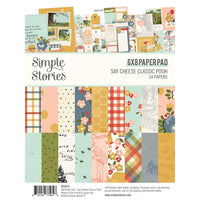 Simple Stories - Say Cheese Classic Pooh 6x8 Paper Pad