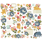 Simple Stories - Say Cheese Classic Pooh Floral Bits 42/Pkg