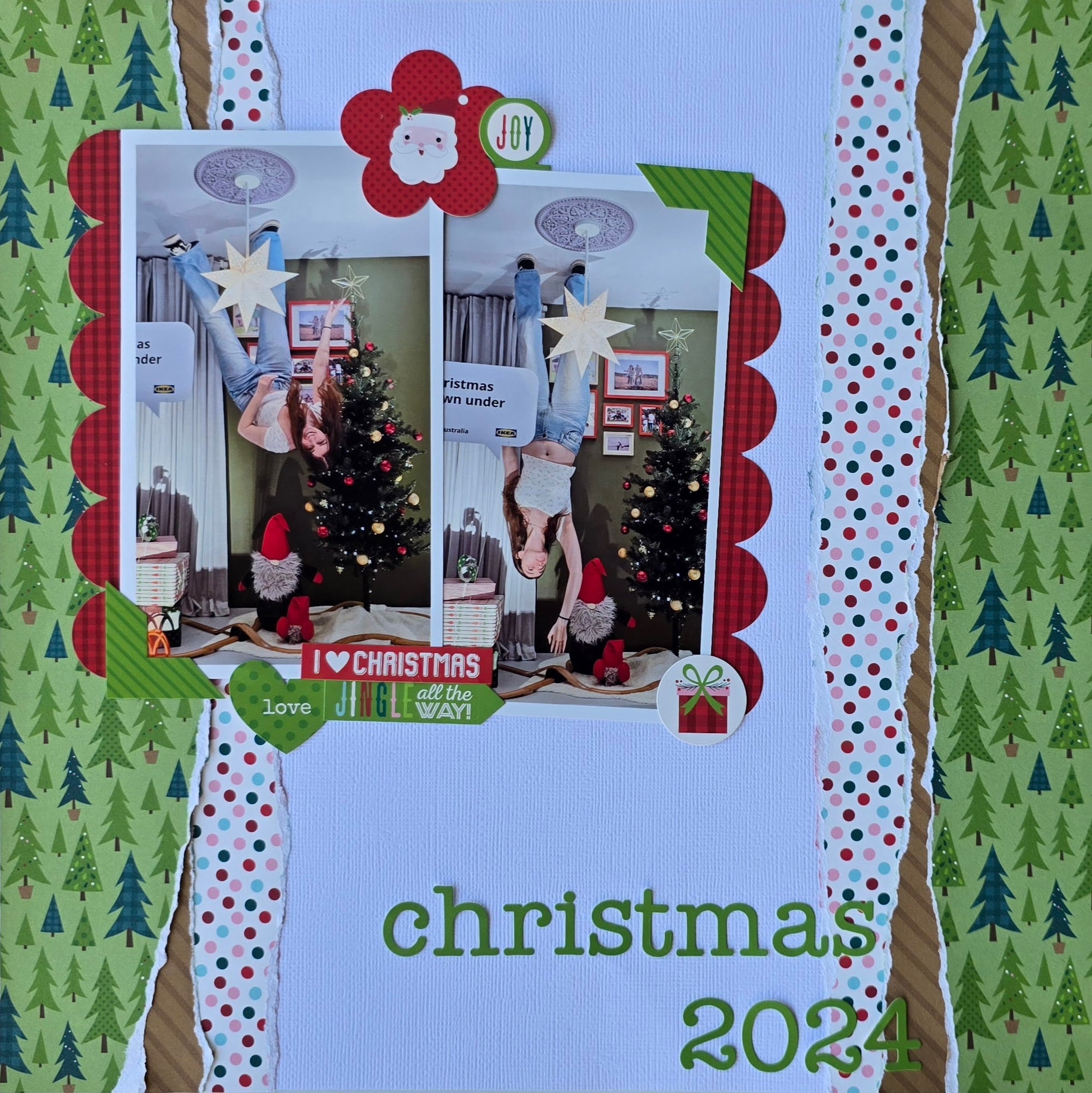 Christmas 2024 Layout Kit All About Scrapbooks Australia