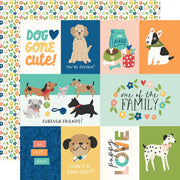 Simple Stories - Fur Baby Dog Paper - Elements 2