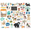 Simple Stories - Fur Baby Dog Bits & Pieces 52/Pkg