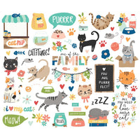 Simple Stories - Fur Baby Cat Bits & Pieces 59/Pkg