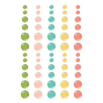 Simple Stories - Fur Baby Cat Enamel Dots 60/Pkg