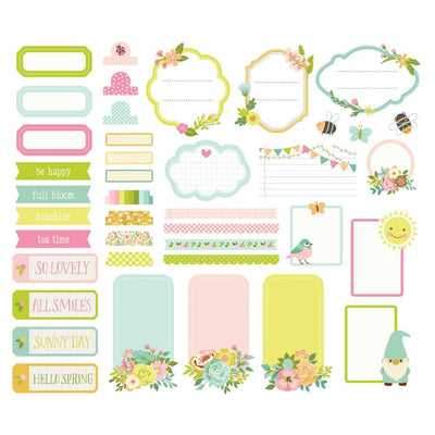 Simple Stories - Tea Garden Journal Bits 40/Pkg