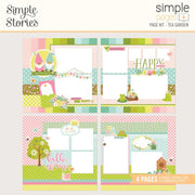 Simple Stories - Tea Garden - Simple Pages Page Kit