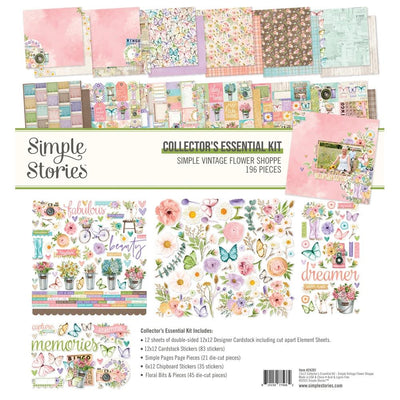 Simple Stories - Simple Vintage Flower Shoppe Collector's Essential Kit 12