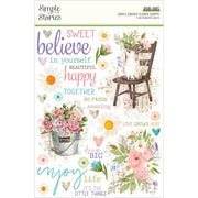 Simple Stories - Simple Vintage Flower Shoppe Rub-Ons