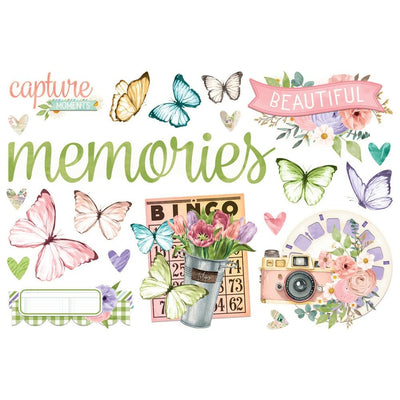 Simple Stories - Simple Vintage Flower Shoppe Page Pieces