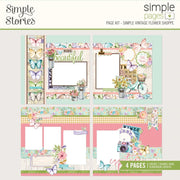 Simple Stories - Simple Vintage Flower Shoppe - Simple Pages Page Kit