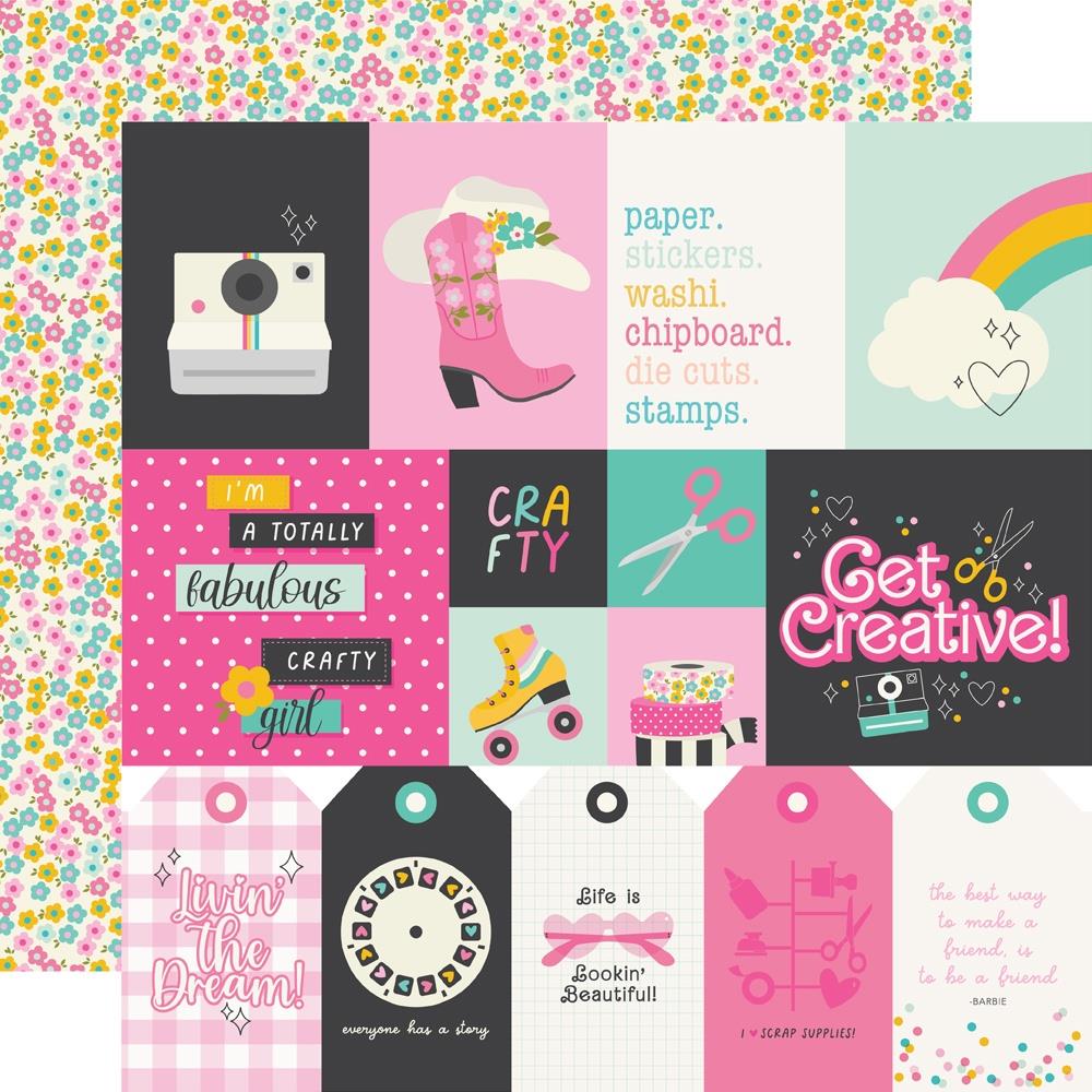 Simple Stories - Crafty Babe Paper - Elements 1