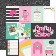 Simple Stories - Crafty Babe Paper - Elements 2