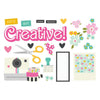 Simple Stories - Simple Page Pieces - Crafty Babe