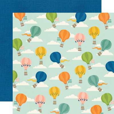 Simple Stories - Happy Travels Paper - Scenic Route