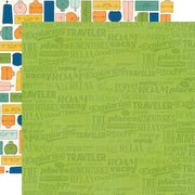 Simple Stories - Happy Travels Paper - Travel Buddies