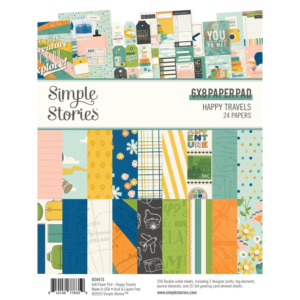 Simple Stories - Happy Travels 6x8 Paper Pad