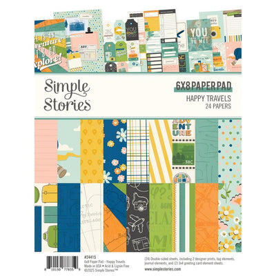 Simple Stories - Happy Travels 6x8 Paper Pad