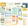 Simple Stories - Happy Travels Journal Bits 35/Pkg