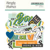 Simple Stories - Happy Travels Sentiment Bits 58/Pkg