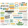 Simple Stories - Happy Travels Sentiment Bits 58/Pkg