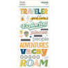 Simple Stories - Happy Travels Foam Stickers 58/Pkg
