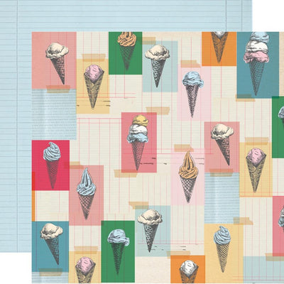 Simple Stories - Sunny Days Paper - Keep Cool