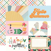 Simple Stories - Sunny Days Paper - 4X6 Elements