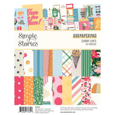 Simple Stories - Sunny Days 6x8 Paper Pad