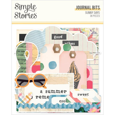 Simple Stories - Sunny Days Journal Bits 38/Pkg