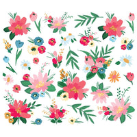 Simple Stories - Sunny Days Floral Bits 33/Pkg