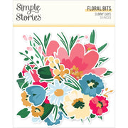 Simple Stories - Sunny Days Floral Bits 33/Pkg