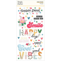 Simple Stories - Sunny Days Foam Stickers 53/Pkg