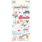 Simple Stories - Sunny Days Foam Stickers 53/Pkg