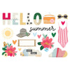 Simple Stories - Simple Page Pieces - Sunny Days 18/Pkg