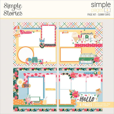 Simple Stories - Sunny Days - Simple Pages Page Kit