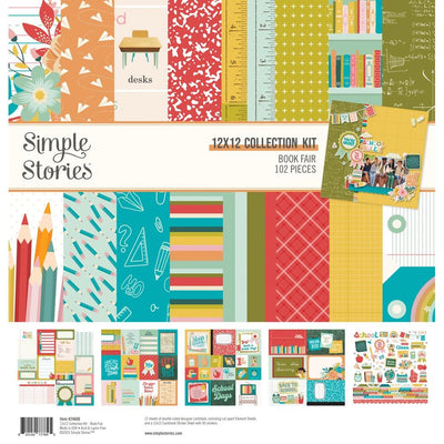 Simple Stories - Book Fair 12x12 Collection Kit