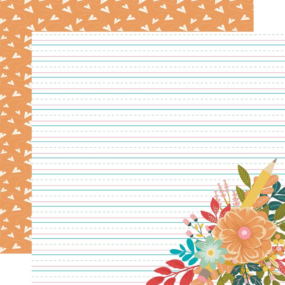 Simple Stories - Book Fair Paper - Class Schedule