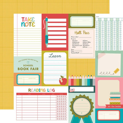 Simple Stories - Book Fair Paper - Journal Elements